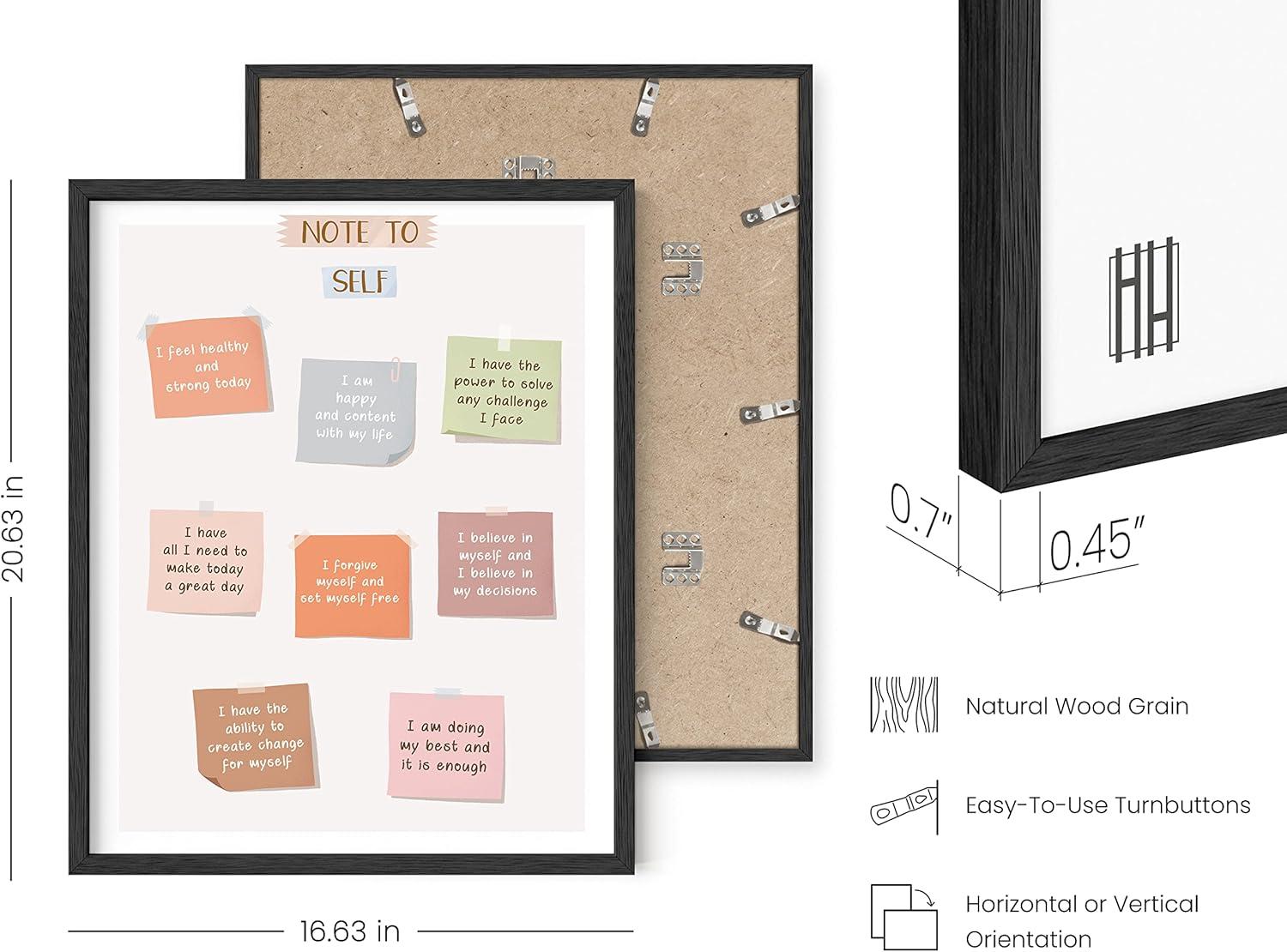 imageHaus and Hues Motivational Positive Quotes  Principles for a Healthy Relationship Mental Health Poster Counseling Inspirational Poster for Office Mental Health Art Print Individual Unframed 16x20Notes to Self