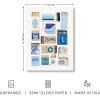 imageHAUS AND HUES Dorm Room Wall Art  Aesthetic College Dorm Wall Art for Girls Trendy Apartment Decor for Bedroom Cute Picture for BedroomCoastal Matches 4 Unframed 12x16