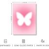imageHAUS AND HUES Dorm Wall Art  Cool Wall Art Poster for Girls Dorm Room Cute Girly Picture for Bedroom Aesthetic Dorm Print Aura Butterfly Unframed 12x16