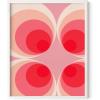 imageHAUS AND HUES Modern Abstract Wall Art  Blue and Green Living Room Art Modern Artwork for Walls Minimalist Picture for Living RoomPainted Stripes Unframed 12x16Pink Mod