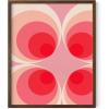 imageHAUS AND HUES Modern Abstract Wall Art  Blue and Green Living Room Art Modern Artwork for Walls Minimalist Picture for Living RoomPainted Stripes Unframed 12x16Pink Mod