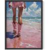 imageHAUS AND HUES Coastal Cowgirl Room Decor  Retro Coastal Cowboy Decor for Dorm Room Aesthetic Cowgirl Wall Art Pink Western Wall Art for Teen Girls Bedroom Cowgirl Beach 2 Unframed 11x14