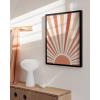 image:imageHAUS AND HUES Flamingo Wall Art  Tropical Flamingo Poster Coastal Beach Print Peach Pink Art for Bathroom or Bedroom Unframed 24x36Rising Sun