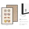 image:imageHAUS AND HUES Chakra Poster  Spiritual Wall Art Zen Decor Meditation Poster 7 Chakras Chart Black Frame 16x20Hippie Sunglasses