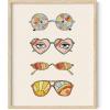 image:imageHAUS AND HUES Chakra Poster  Spiritual Wall Art Zen Decor Meditation Poster 7 Chakras Chart Black Frame 16x20Hippie Sunglasses
