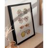 image:imageHAUS AND HUES Chakra Poster  Spiritual Wall Art Zen Decor Meditation Poster 7 Chakras Chart Black Frame 16x20Hippie Sunglasses
