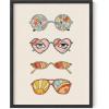image:imageHAUS AND HUES Chakra Poster  Spiritual Wall Art Zen Decor Meditation Poster 7 Chakras Chart Black Frame 16x20Hippie Sunglasses