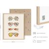 image:imageHAUS AND HUES Chakra Poster  Spiritual Wall Art Zen Decor Meditation Poster 7 Chakras Chart Black Frame 16x20Hippie Sunglasses