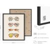 image:imageHAUS AND HUES Chakra Poster  Spiritual Wall Art Zen Decor Meditation Poster 7 Chakras Chart Black Frame 16x20Hippie Sunglasses