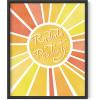 image:imageHAUS AND HUES Chakra Poster  Spiritual Wall Art Zen Decor Meditation Poster 7 Chakras Chart Black Frame 16x20Radiate Positivity