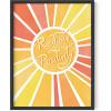 image:imageHAUS AND HUES Chakra Poster  Spiritual Wall Art Zen Decor Meditation Poster 7 Chakras Chart Black Frame 16x20Radiate Positivity