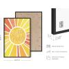 image:imageHAUS AND HUES Chakra Poster  Spiritual Wall Art Zen Decor Meditation Poster 7 Chakras Chart Black Frame 16x20Radiate Positivity