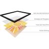 image:imageHAUS AND HUES Chakra Poster  Spiritual Wall Art Zen Decor Meditation Poster 7 Chakras Chart Black Frame 16x20Radiate Positivity