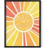 image:imageHAUS AND HUES Chakra Poster  Spiritual Wall Art Zen Decor Meditation Poster 7 Chakras Chart Black Frame 16x20Radiate Positivity
