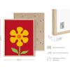 image:imageHAUS AND HUES Chakra Poster  Spiritual Wall Art Zen Decor Meditation Poster 7 Chakras Chart Black Frame 16x20Red Flower