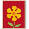 image:imageHAUS AND HUES Chakra Poster  Spiritual Wall Art Zen Decor Meditation Poster 7 Chakras Chart Black Frame 16x20Red Flower