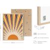image:imageHAUS AND HUES Chakra Poster  Spiritual Wall Art Zen Decor Meditation Poster 7 Chakras Chart Black Frame 16x20Sun Rays