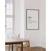 image:imageHAUS AND HUES Funny Quotes for Home Office Decor  Work from Home Funny Wall Art Humor Office Poster Motivational Gift for Women 16x20 Black FrameWine
