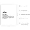 image:imageHAUS AND HUES Funny Quotes for Home Office Decor  Work from Home Funny Wall Art Humor Office Poster Motivational Gift for Women 16x20 Black FrameWine