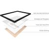 image:imageHAUS AND HUES Funny Quotes for Home Office Decor  Work from Home Funny Wall Art Humor Office Poster Motivational Gift for Women 16x20 Black FrameWine