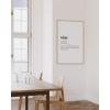 image:imageHAUS AND HUES Funny Quotes for Home Office Decor  Work from Home Funny Wall Art Humor Office Poster Motivational Gift for Women 16x20 Black FrameWine