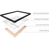 image:imageHAUS AND HUES Funny Quotes for Home Office Decor  Work from Home Funny Wall Art Humor Office Poster Motivational Gift for Women 16x20 Black FrameWine