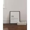 image:imageHAUS AND HUES Funny Quotes for Home Office Decor  Work from Home Funny Wall Art Humor Office Poster Motivational Gift for Women 16x20 Black FrameWine