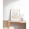image:imageHAUS AND HUES Flower Market Poster Floral Prints Wall Art Danish Pastel Poster Flowers Wall Print Flowery Wall Art 16x20 UnframedColorful Organic Shapes