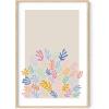 image:imageHAUS AND HUES Flower Market Poster Floral Prints Wall Art Danish Pastel Poster Flowers Wall Print Flowery Wall Art 16x20 UnframedColorful Organic Shapes