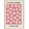 image:imageHAUS AND HUES Flower Market Poster Floral Prints Wall Art Danish Pastel Poster Flowers Wall Print Flowery Wall Art 16x20 UnframedFlower Market Copenhagen