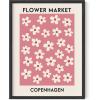 image:imageHAUS AND HUES Flower Market Poster Floral Prints Wall Art Danish Pastel Poster Flowers Wall Print Flowery Wall Art 16x20 UnframedFlower Market Copenhagen