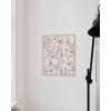image:imageHAUS AND HUES Minimalist Line Art Wall Decor  Silhouette Poster Minimalist Wall Decor Female Figure Flower Feminist Art Woman Line Art with Flower Black Frame 16x20Face Collage