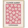 image:imageHAUS AND HUES Flower Market Poster Floral Prints Wall Art Danish Pastel Poster Flowers Wall Print Flowery Wall Art 16x20 UnframedFlower Market Copenhagen