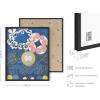 image:imageHAUS AND HUES Abstract Wall Art with Frame  Set of 6 Colorful Geometric Prints Famous Artist Paintings Hilma af Klint Gallery Wall Set 11x14 Black FrameHilma Af Klint