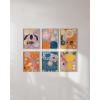 image:imageHAUS AND HUES Abstract Wall Art with Frame  Set of 6 Colorful Geometric Prints Famous Artist Paintings Hilma af Klint Gallery Wall Set 11x14 Black FrameHilma Af Klint