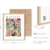 image:imageHAUS AND HUES Abstract Wall Art with Frame  Set of 6 Colorful Geometric Prints Famous Artist Paintings Hilma af Klint Gallery Wall Set 11x14 Black FrameSummer Matisse