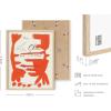 image:imageHAUS AND HUES Abstract Wall Art with Frame  Set of 6 Colorful Geometric Prints Famous Artist Paintings Hilma af Klint Gallery Wall Set 11x14 Black FrameBlack  Red Gallery