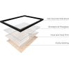 image:imageHAUS AND HUES Abstract Wall Art with Frame  Set of 6 Colorful Geometric Prints Famous Artist Paintings Hilma af Klint Gallery Wall Set 11x14 Black FrameBeige Boho Matisse
