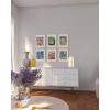 image:imageHAUS AND HUES Abstract Wall Art with Frame  Set of 6 Colorful Geometric Prints Famous Artist Paintings Hilma af Klint Gallery Wall Set 11x14 Black FrameSummer Matisse