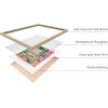 image:imageHAUS AND HUES Abstract Wall Art with Frame  Set of 6 Colorful Geometric Prints Famous Artist Paintings Hilma af Klint Gallery Wall Set 11x14 Black FrameSummer Matisse