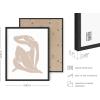 image:imageHAUS AND HUES Abstract Wall Art with Frame  Set of 6 Colorful Geometric Prints Famous Artist Paintings Hilma af Klint Gallery Wall Set 11x14 Black FrameBeige Boho Matisse