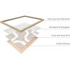 image:imageHAUS AND HUES Abstract Wall Art with Frame  Set of 6 Colorful Geometric Prints Famous Artist Paintings Hilma af Klint Gallery Wall Set 11x14 Black FrameBeige Boho Matisse