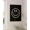 image:imageHAUS AND HUES Black Michelangelo Gum Poster  Stylish Aesthetic Wall Art Bold Dark Decor for Bedroom Living Room or Office Perfect for Modern and Edgy Spaces Black Frame 24x36Black Smiley
