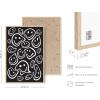 image:imageHAUS AND HUES Black Michelangelo Gum Poster  Stylish Aesthetic Wall Art Bold Dark Decor for Bedroom Living Room or Office Perfect for Modern and Edgy Spaces Black Frame 24x36Black Smileys
