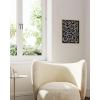 image:imageHAUS AND HUES Black Michelangelo Gum Poster  Stylish Aesthetic Wall Art Bold Dark Decor for Bedroom Living Room or Office Perfect for Modern and Edgy Spaces Black Frame 24x36Black Smileys