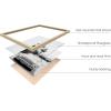 image:imageHAUS AND HUES Black Michelangelo Gum Poster  Stylish Aesthetic Wall Art Bold Dark Decor for Bedroom Living Room or Office Perfect for Modern and Edgy Spaces Black Frame 24x36El Camino
