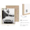 image:imageHAUS AND HUES Black Michelangelo Gum Poster  Stylish Aesthetic Wall Art Bold Dark Decor for Bedroom Living Room or Office Perfect for Modern and Edgy Spaces Black Frame 24x36El Camino