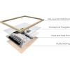image:imageHAUS AND HUES Black Michelangelo Gum Poster  Stylish Aesthetic Wall Art Bold Dark Decor for Bedroom Living Room or Office Perfect for Modern and Edgy Spaces Black Frame 24x36El Camino