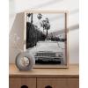 image:imageHAUS AND HUES Black Michelangelo Gum Poster  Stylish Aesthetic Wall Art Bold Dark Decor for Bedroom Living Room or Office Perfect for Modern and Edgy Spaces Black Frame 24x36El Camino