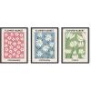 image:imageHAUS AND HUES Fashion Wall Art Set  Glam Purple Decor Designer Aesthetic Prints for Bedroom Beige Frame 24x36 Set of 3Flower Markets